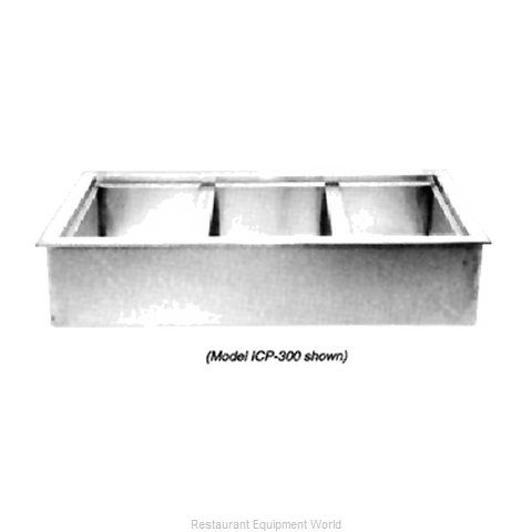 Wells ICP-600 Cold Food Well Unit, Drop-In, Ice-Cooled