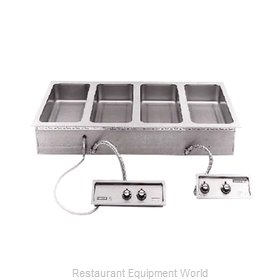 Wells MOD-400TDM/AFS Hot Food Well Unit, Drop-In, Electric