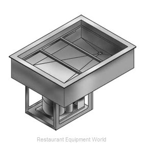 Wells RCP-243 Cold Food Well Unit, Drop-In, Refrigerated