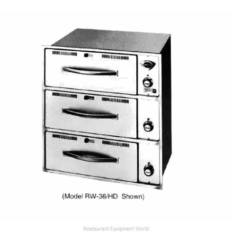 Wells RW-36HD Warming Drawer, Built-In