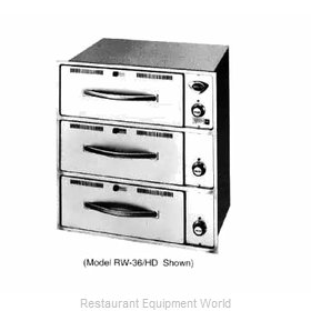 Wells RW-36HD Warming Drawer, Built-In