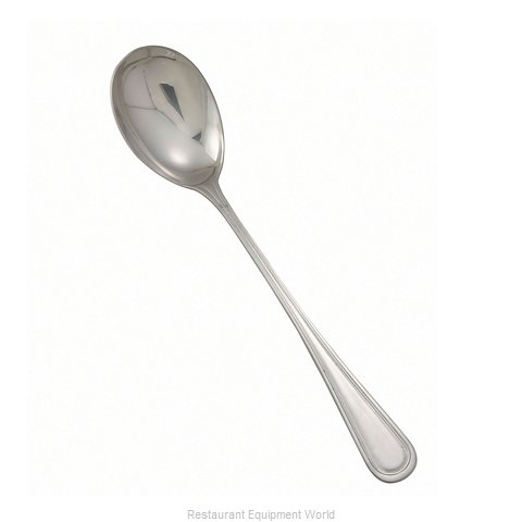 Winco 0030-23 Serving Spoon, Solid