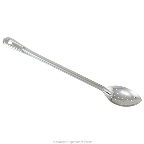 Winco BSPN-18 Serving Spoon, Notched