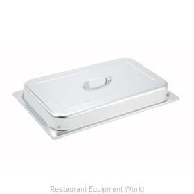 Winco C-DCF Steam Table Pan Cover, Stainless Steel