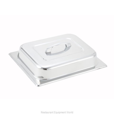 Winco C-DCH Steam Table Pan Cover, Stainless Steel