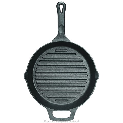 Winco CAGP-10R Cast Iron Grill / Griddle Pan