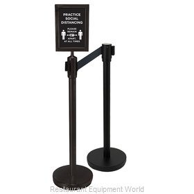 Winco CGS-SETA Crowd Control Stanchion, Retractable