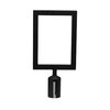 Crowd Control Stanchion Sign / Frame
 <br><span class=fgrey12>(Winco CGSF-12K Crowd Control Stanchion Accessories)</span>