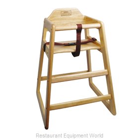 Winco CHH-101 High Chair, Wood