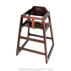 Winco CHH-103 High Chair, Wood