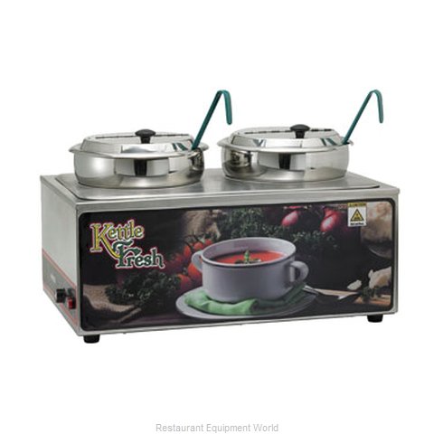 Winco ESM-27KNB Food Pan Warmer/Cooker, Countertop