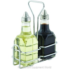 Winco G-104S Oil & Vinegar Cruet Set