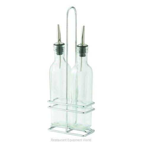 Winco GOB-8S Oil & Vinegar Cruet Set