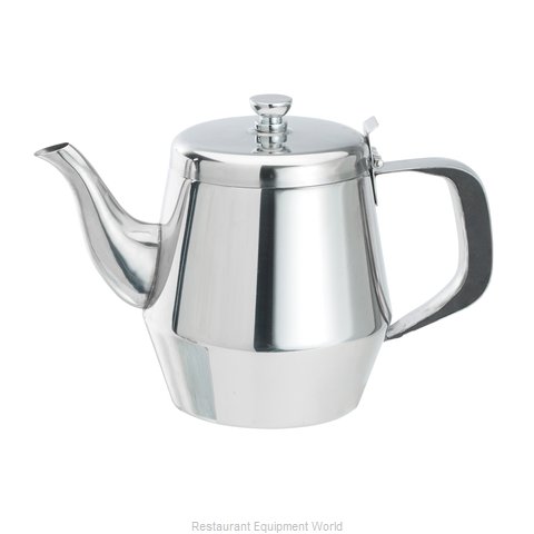 Winco (JB2928) 28 oz. Stainless Steel Gooseneck Teapot