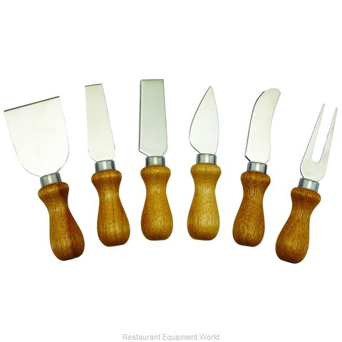 Winco KCS-6W Knife Set, Cheese