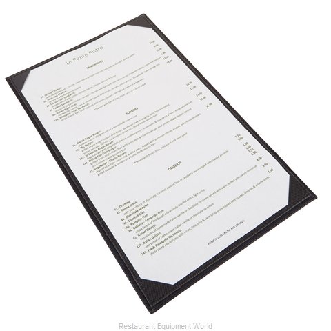 Winco LMS-814GY Menu Cover