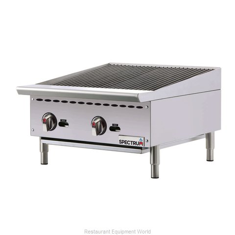 Winco NGCB-24R Charbroiler, Gas, Countertop