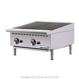 Winco NGCB-24R Charbroiler, Gas, Countertop