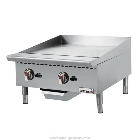 Winco NGGD-24M Griddle, Gas, Countertop