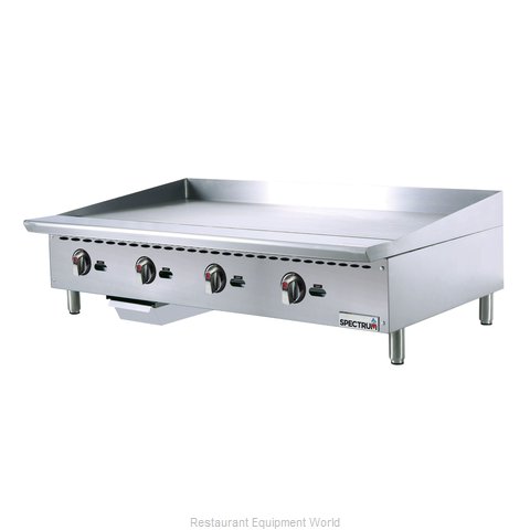 Winco NGGD-48M Griddle, Gas, Countertop