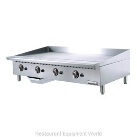 Winco NGGD-48M Griddle, Gas, Countertop