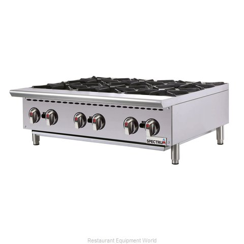 Winco NGHP-6 Hotplate, Countertop, Gas