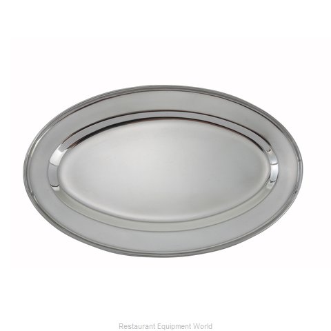 Winco OPL-16 Platter, Stainless Steel