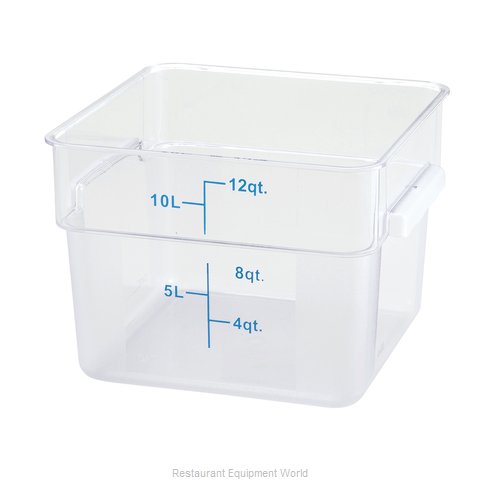 Winco PCSC-12C Food Storage Container, Square