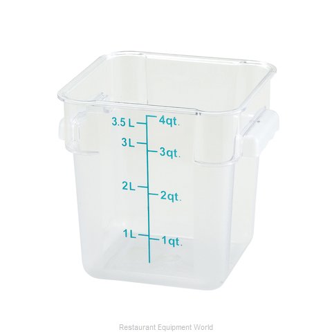 Winco PCSC-4C Food Storage Container, Square