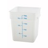 Contenedor para Alimentos, Cuadrado
 <br><span class=fgrey12>(Winco PESC-18 Food Storage Container, Square)</span>