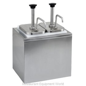 Winco PKTS-2D Condiment Dispenser, Pump-Style