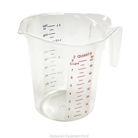 Winco PMCP-200 Measuring Cups (Magnified)
