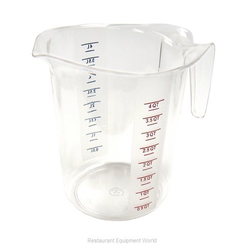 Winco PMCP-400 Measuring Cups (Magnified)