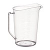 Taza Medidora, Plástico
 <br><span class=fgrey12>(Winco PMU-400 Measuring Cups)</span>