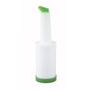 Botella para Bar con Vertedor
 <br><span class=fgrey12>(Winco PPB-1G Drink Bar Mix Pourer Complete Unit)</span>