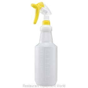 Winco PSR-9Y Sprayer Bottle, Plastic