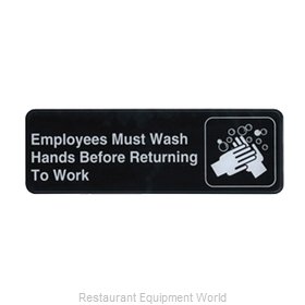 Winco SGN-322 Sign, Compliance