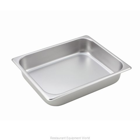Winco SPH2 Steam Table Pan, Stainless Steel (Magnified)