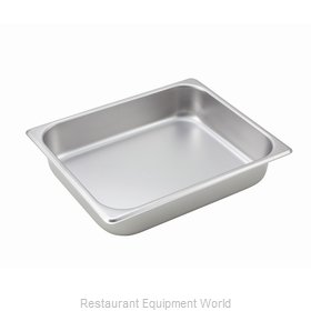 Winco SPH2 Steam Table Pan, Stainless Steel