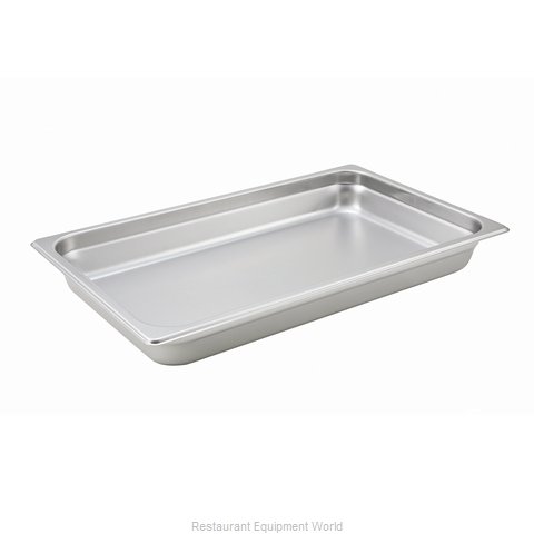 Winco SPJH-102 Steam Table Pan, Stainless Steel (Magnified)