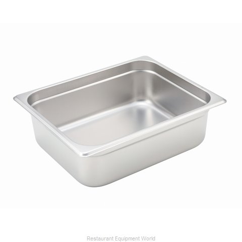 Bandeja de acero inoxidable de 4 pulgadas Winco - Jopco Equipos y  Productos para Hoteles y Restaurantes