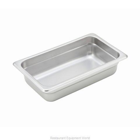 Winco SPJH-402 Steam Table Pan, Stainless Steel