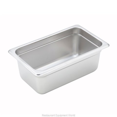 Winco SPJH-404 Steam Table Pan, Stainless Steel