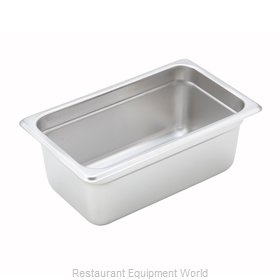 Winco SPJH-404 Steam Table Pan, Stainless Steel