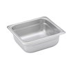 Bandeja/Recipiente para Alimentos, Acero Inoxidable
 <br><span class=fgrey12>(Winco SPJH-602 Steam Table Pan, Stainless Steel)</span>