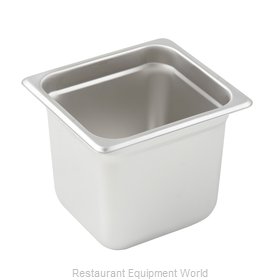 Winco SPJL-606 Steam Table Pan, Stainless Steel