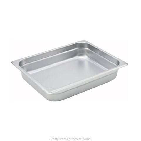 Winco SPJM-202 Steam Table Pan, Stainless Steel