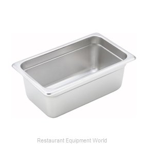 Winco SPJM-404 Steam Table Pan, Stainless Steel