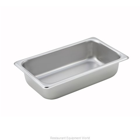 Winco SPQ2 Steam Table Pan, Stainless Steel