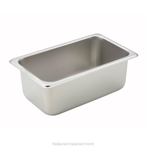 Winco SPQ4 Steam Table Pan, Stainless Steel